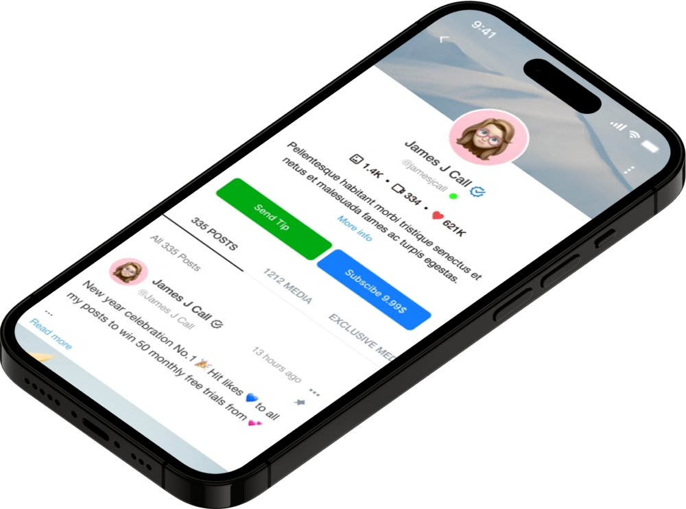 TikChat profile and community preview